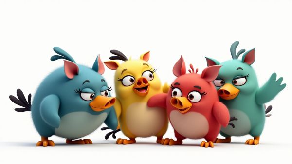 Pourquoi regarder angry birds copains comme cochons ?